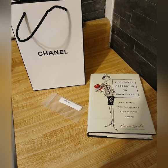 CHANEL | Bags | Chanel Bundle Of Chanel Book Shopping Bag And Ribbon ...